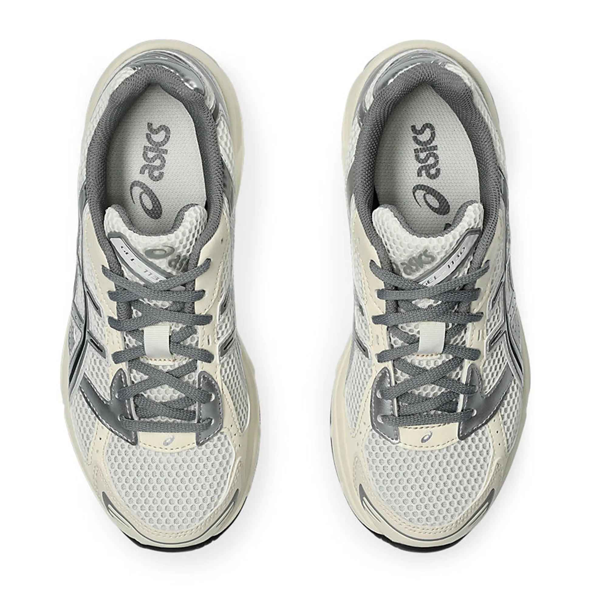 Top view of ASICS Gel-1130 Cream Clay Grey (W) 1202A164-116