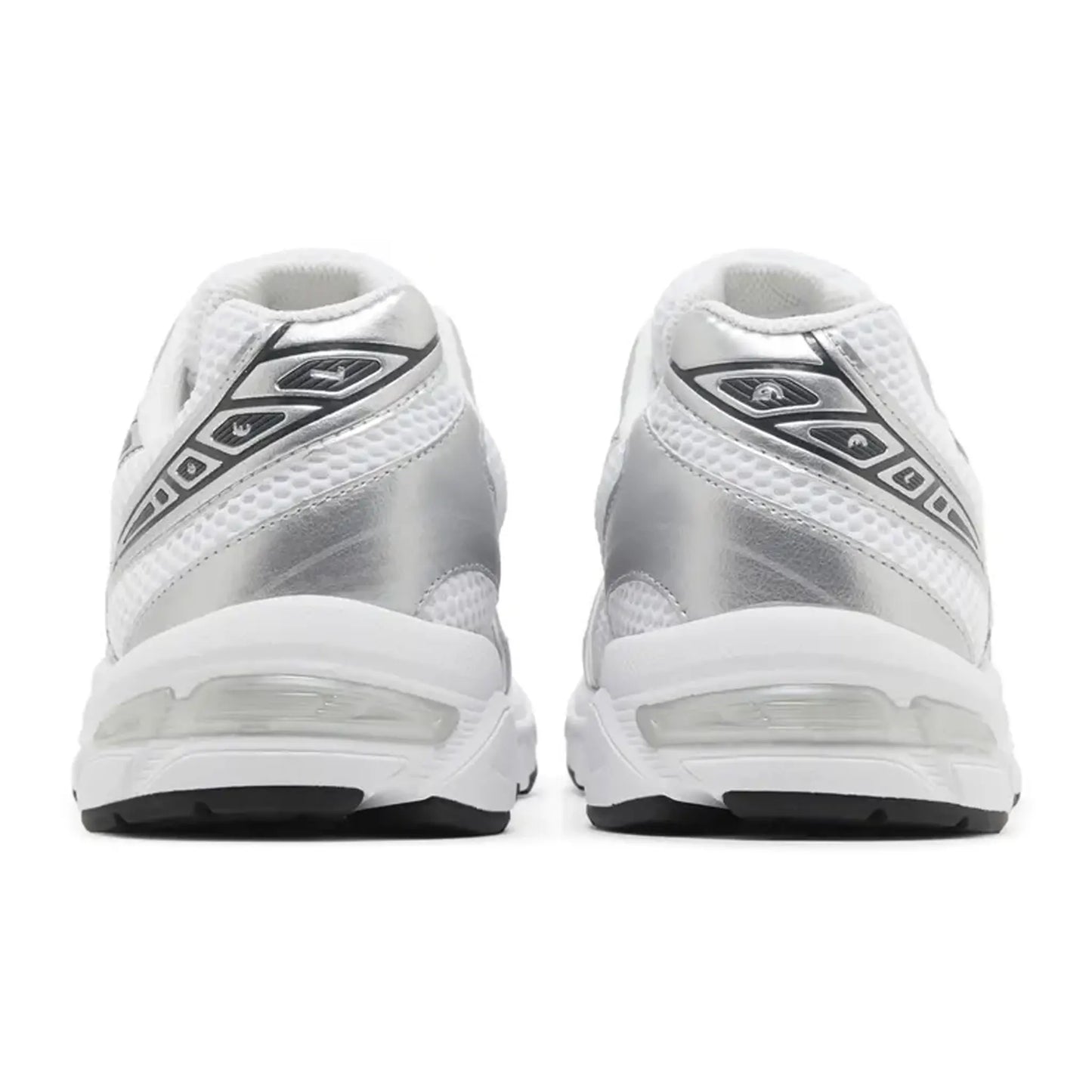 Heel view of ASICS Gel-1130 White Pure Silver