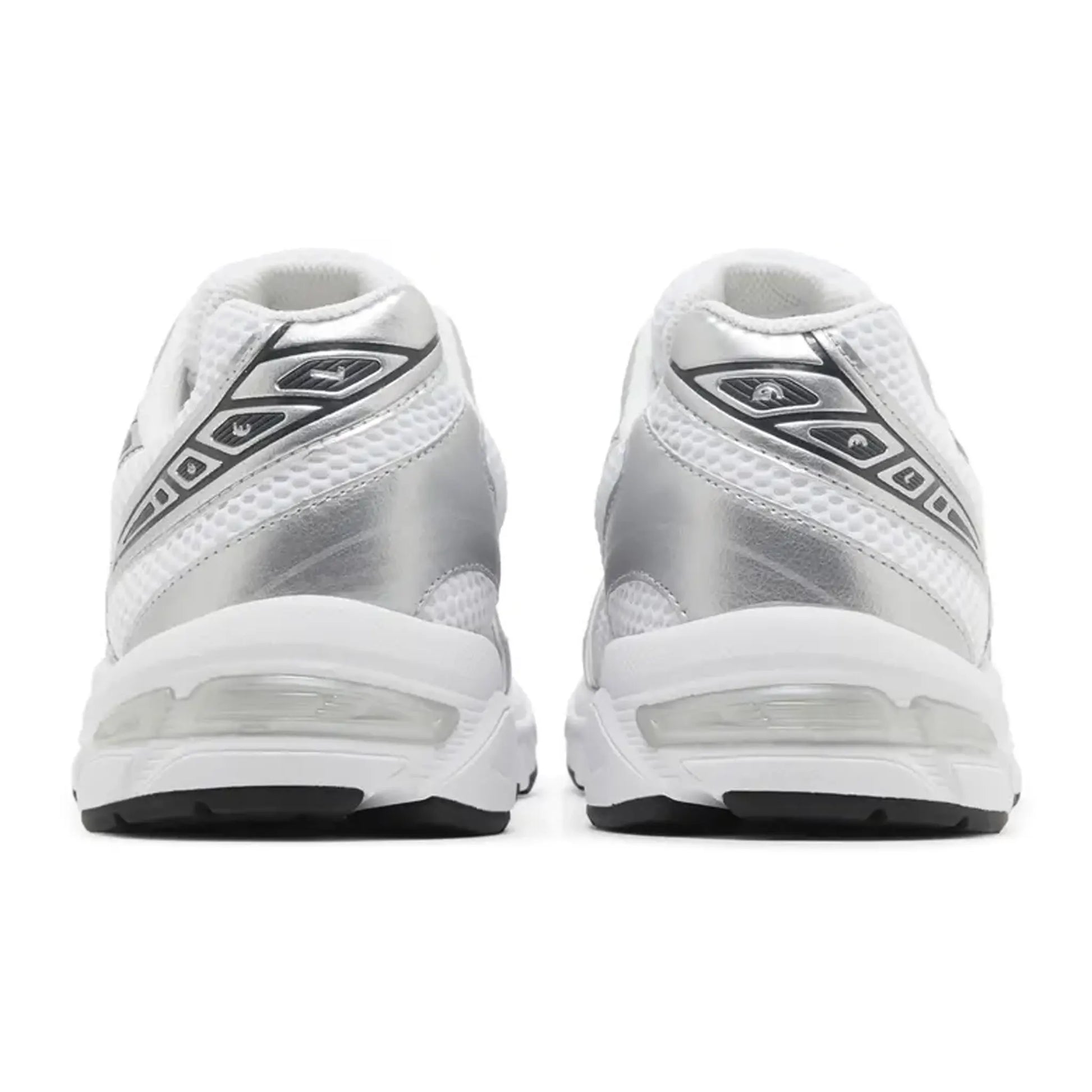 Heel view of ASICS Gel-1130 White Pure Silver