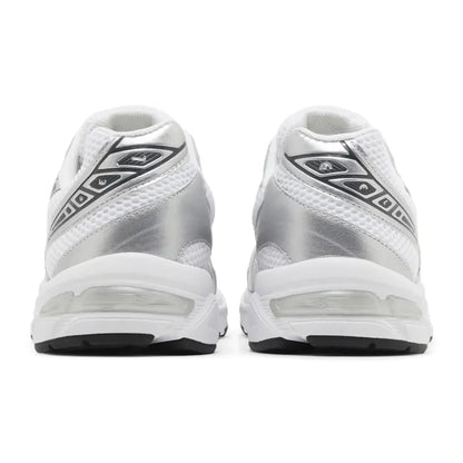 Heel view of ASICS Gel-1130 White Pure Silver
