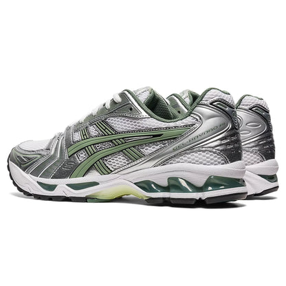 Back Side View of ASICS Gel-Kayano 14 White Slate Grey 1201A019-107