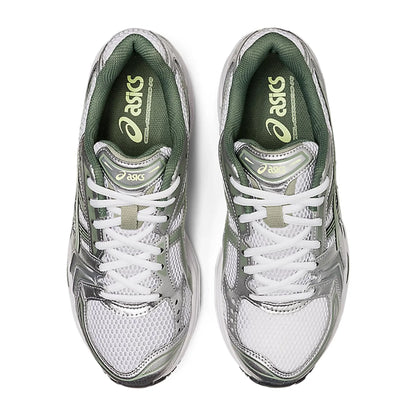 Upper View of ASICS Gel-Kayano 14 White Slate Grey 1201A019-107