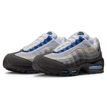 Front Side View of Nike Air Max 95 OG Big Bubble Blue Spark IM7410-100