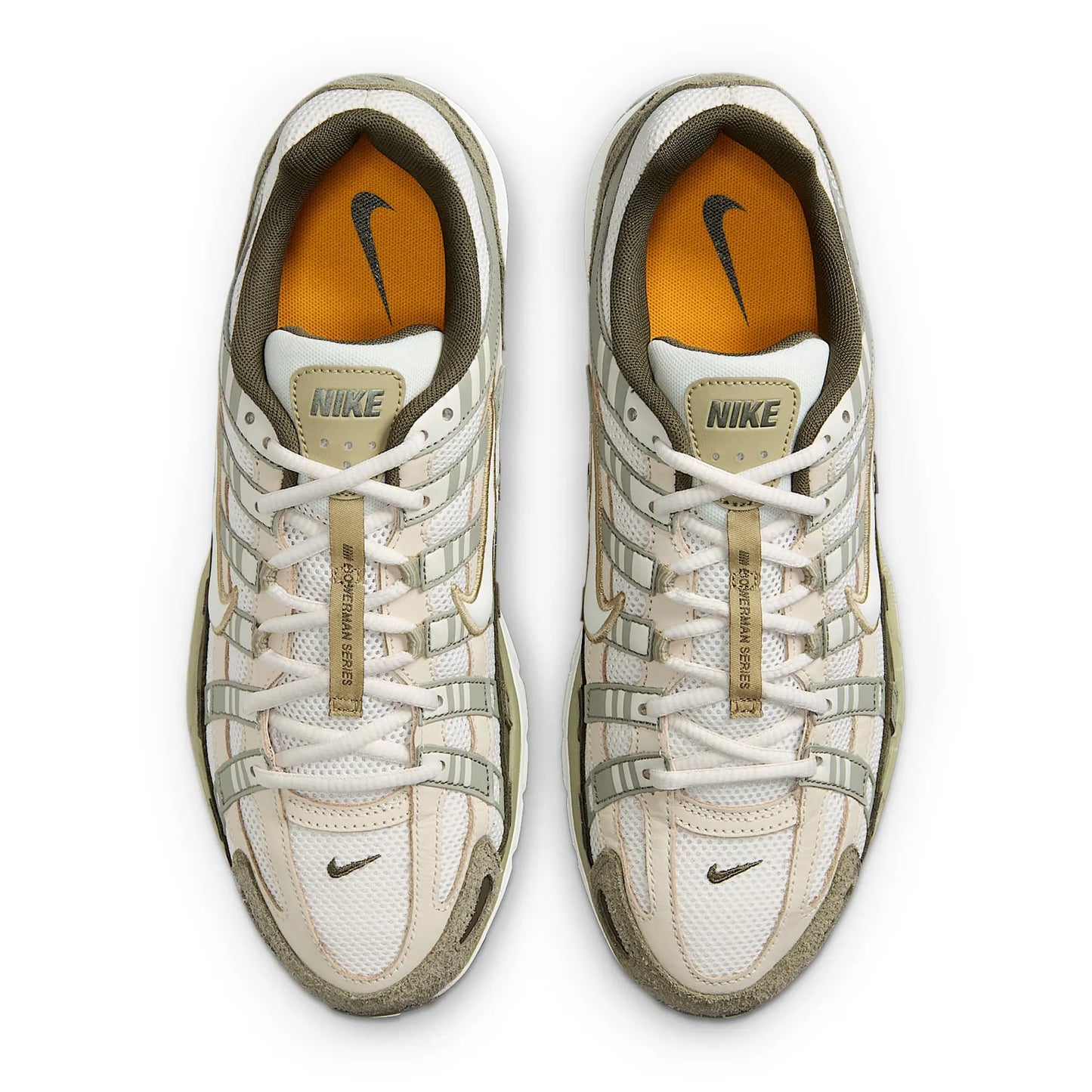 Top view of Nike P-6000 Light Army Cargo Khaki